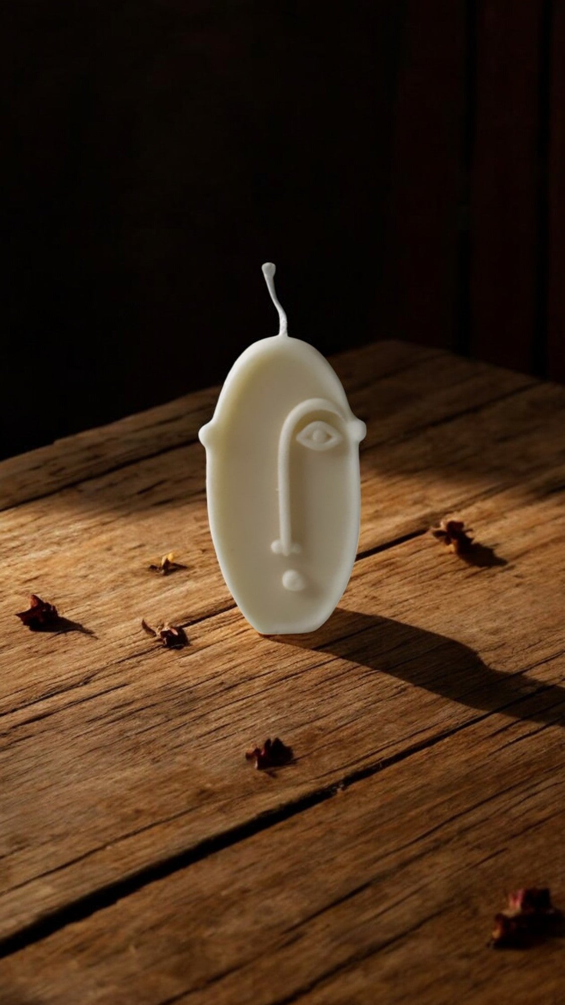 OVALINE - Bougie végétale décorative