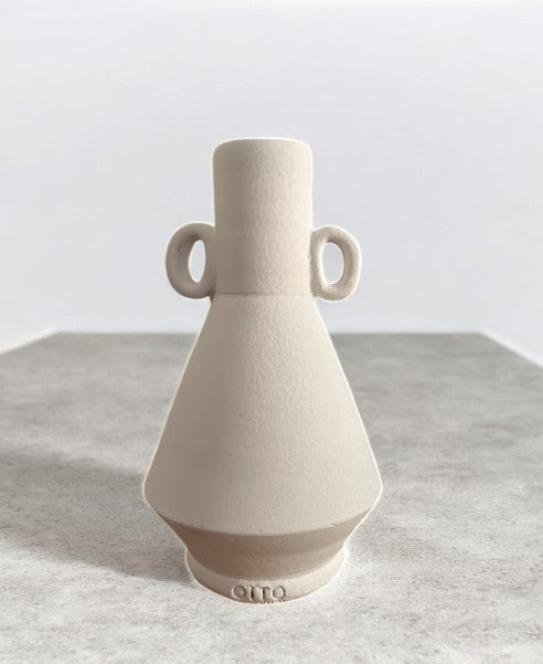 NAPOLÈS Blanc - Vase Tendance en Céramique