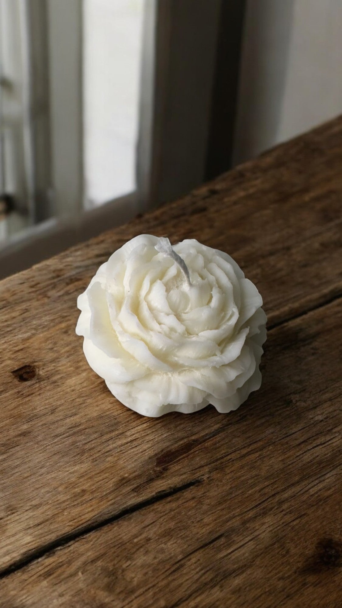 PEONIE - Bougie végétale décorative