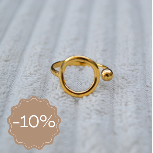 AYLA - Bague "SOLDES -10%"